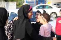 بالصور: الفوج الرابع من معتمري اللد والرملة ينطلق باتجاه الديار الحجازية